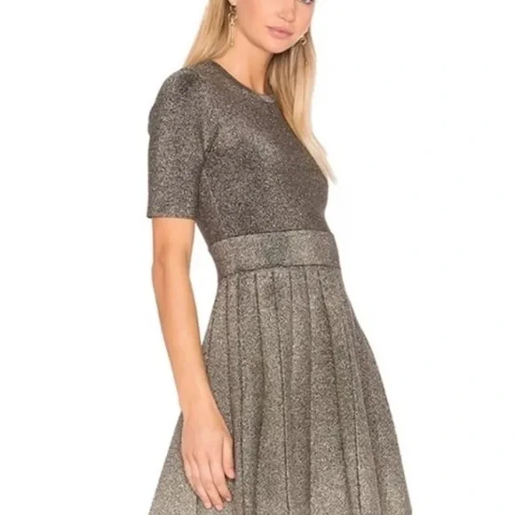 A.L.C. Metallic Susana Dress - Gorgeous!!! - Size S - Picture 7 of 7